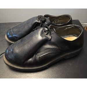 Uniform 10.5 E Metatarsal Guard Black Shoes Military Police Firemen USA Made